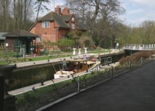 Sonning Lock on the River Thames